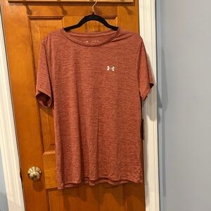 Under Armour Heathered Red Tee
